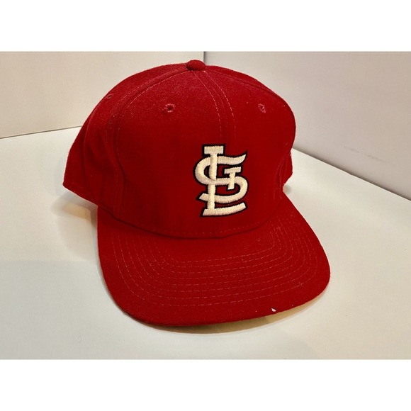 Vintage Sports Specialties St Louis Cardinals MLB 7 3/8 Hat Plain Logo Wool ASIS - Picture 1 of 14